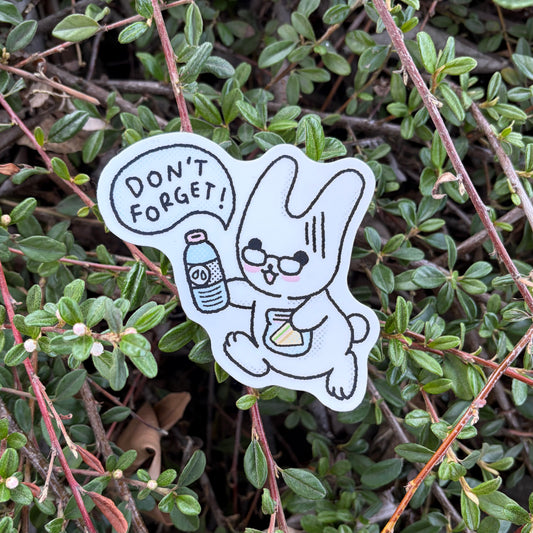 Don’t forget! sticker