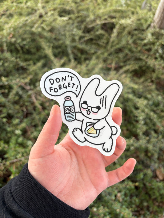 Don’t forget! sticker